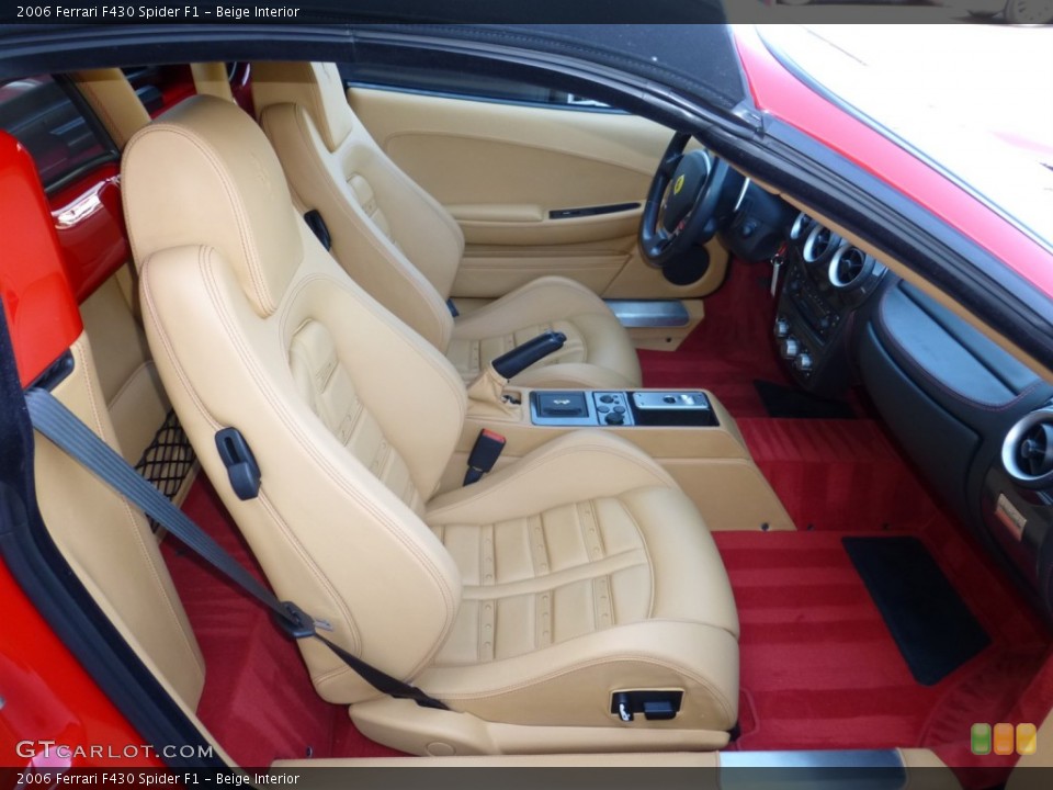 Beige Interior Photo for the 2006 Ferrari F430 Spider F1 #79846606