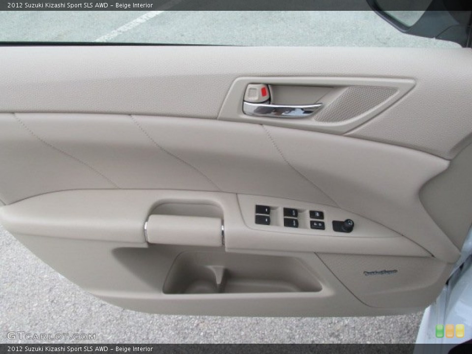 Beige Interior Door Panel for the 2012 Suzuki Kizashi Sport SLS AWD #79849364