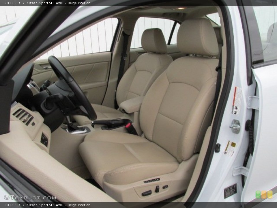Beige Interior Photo for the 2012 Suzuki Kizashi Sport SLS AWD #79849404