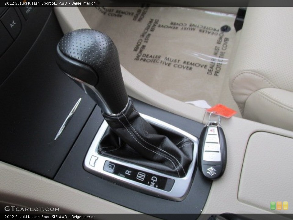 Beige Interior Transmission for the 2012 Suzuki Kizashi Sport SLS AWD #79849451