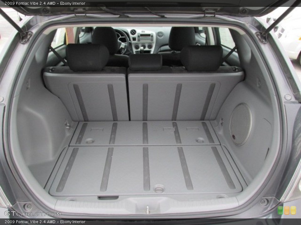 Ebony Interior Trunk for the 2009 Pontiac Vibe 2.4 AWD #79849800