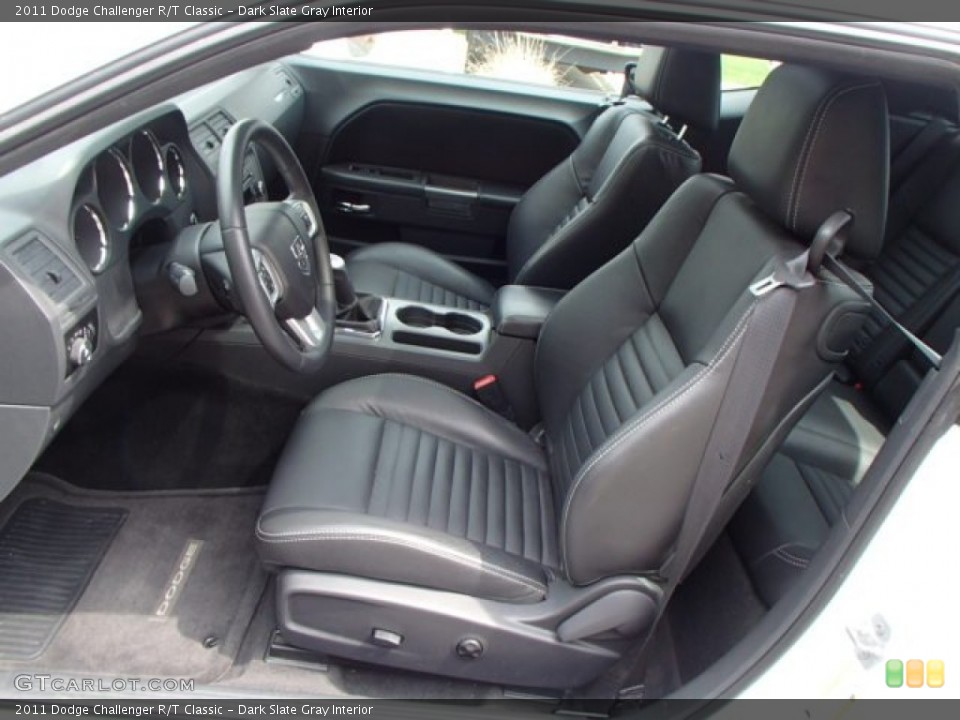 Dark Slate Gray Interior Photo for the 2011 Dodge Challenger R/T Classic #79850083
