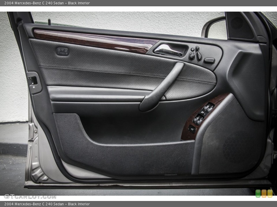 Black Interior Door Panel for the 2004 Mercedes-Benz C 240 Sedan #79850137