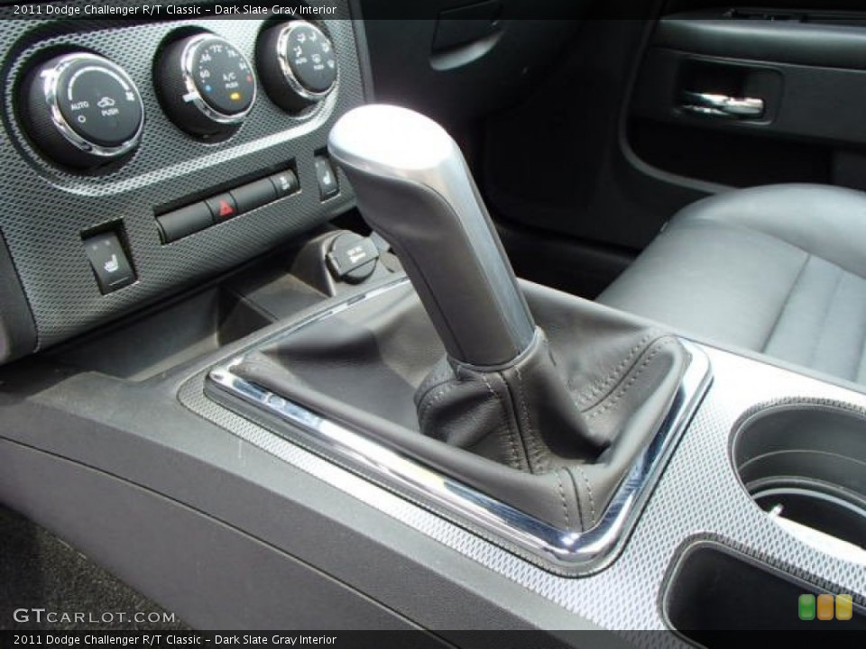 Dark Slate Gray Interior Transmission for the 2011 Dodge Challenger R/T Classic #79850197