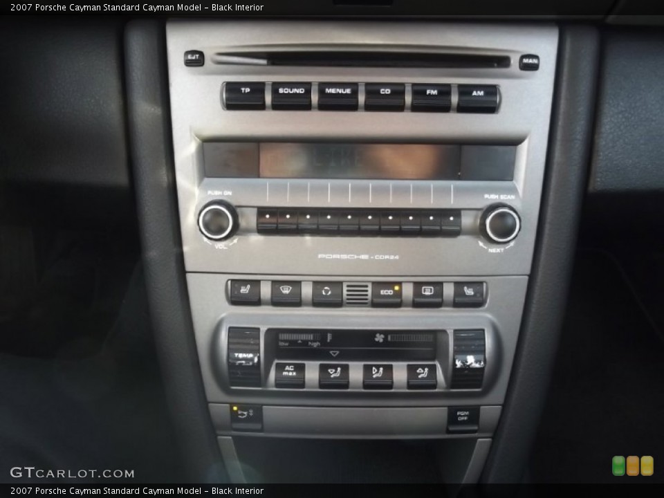 Black Interior Controls for the 2007 Porsche Cayman  #79850218