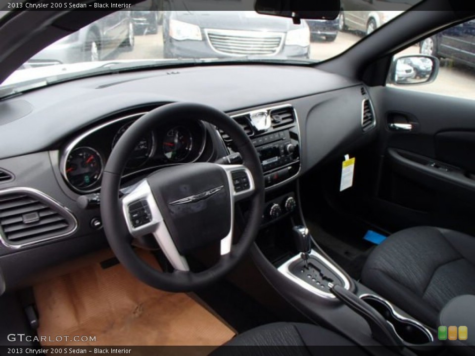 Black Interior Prime Interior for the 2013 Chrysler 200 S Sedan #79851122
