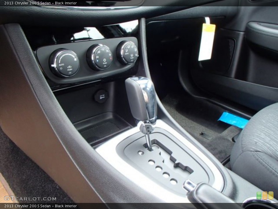 Black Interior Transmission for the 2013 Chrysler 200 S Sedan #79851259
