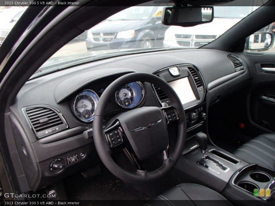 Black Interior Dashboard for the 2013 Chrysler 300 S V8 AWD #79851463
