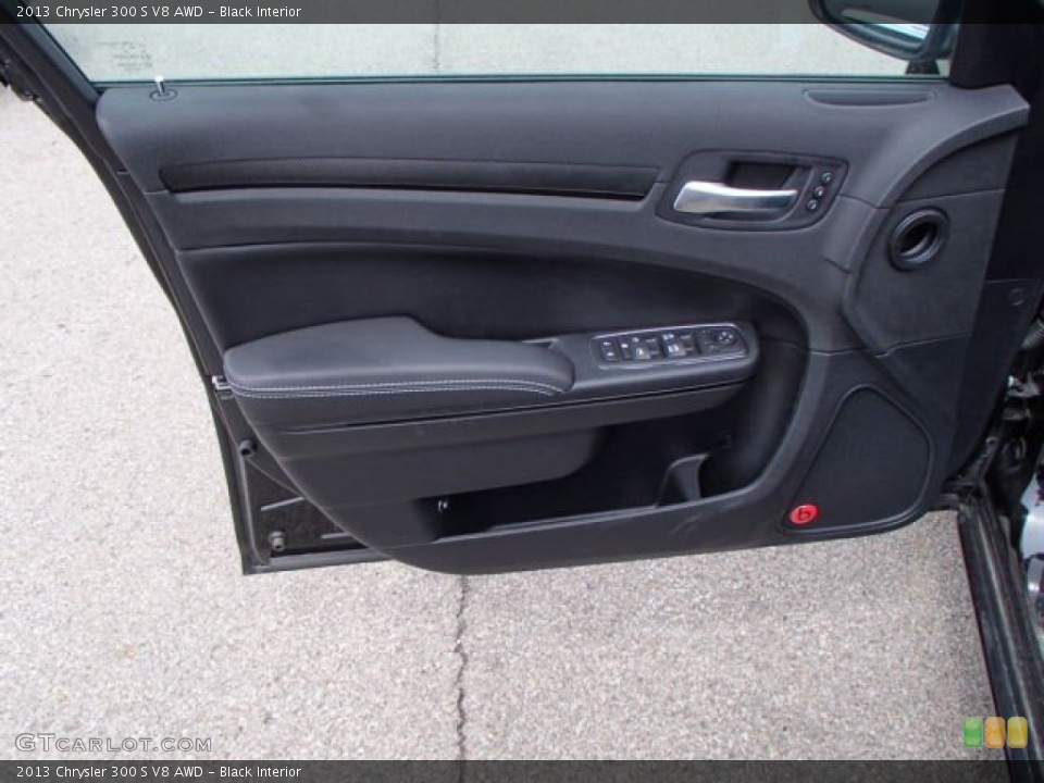 Black Interior Door Panel for the 2013 Chrysler 300 S V8 AWD #79851496
