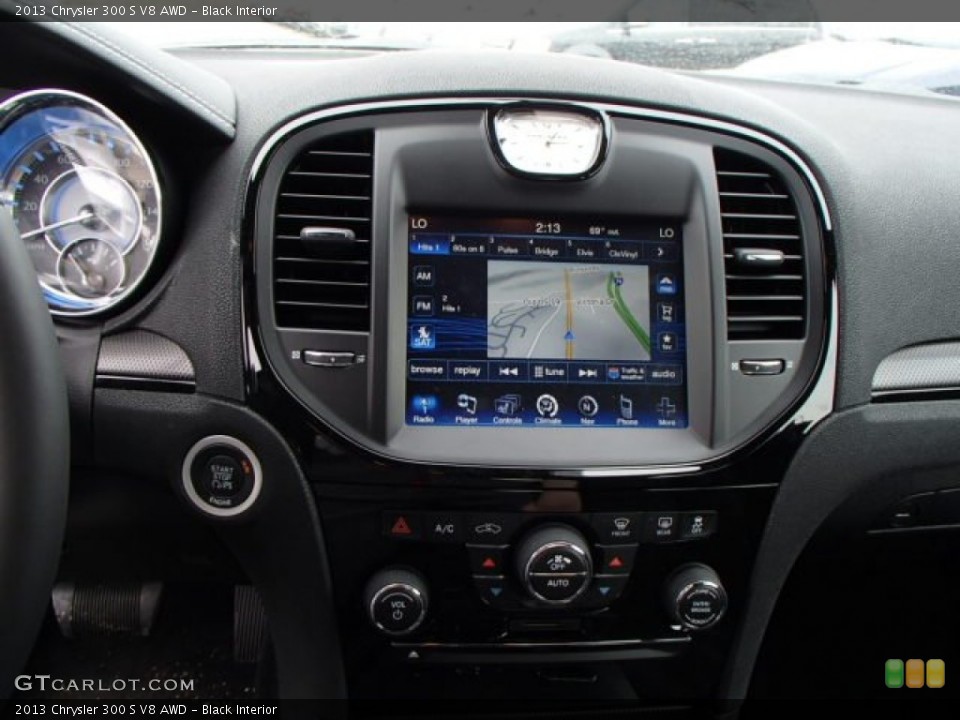 Black Interior Controls for the 2013 Chrysler 300 S V8 AWD #79851584