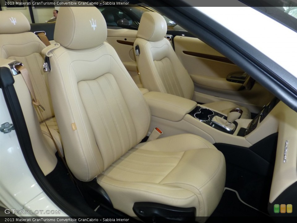 Sabbia Interior Front Seat for the 2013 Maserati GranTurismo Convertible GranCabrio #79852156