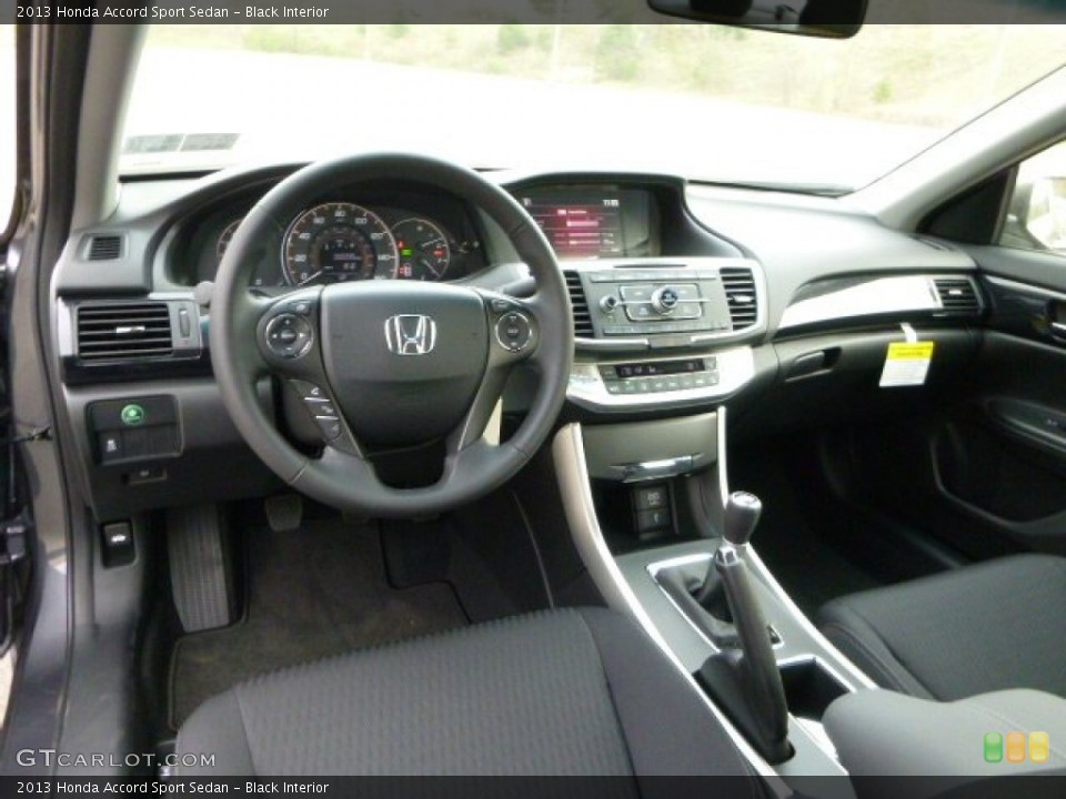Black Interior Photo for the 2013 Honda Accord Sport Sedan #79852717