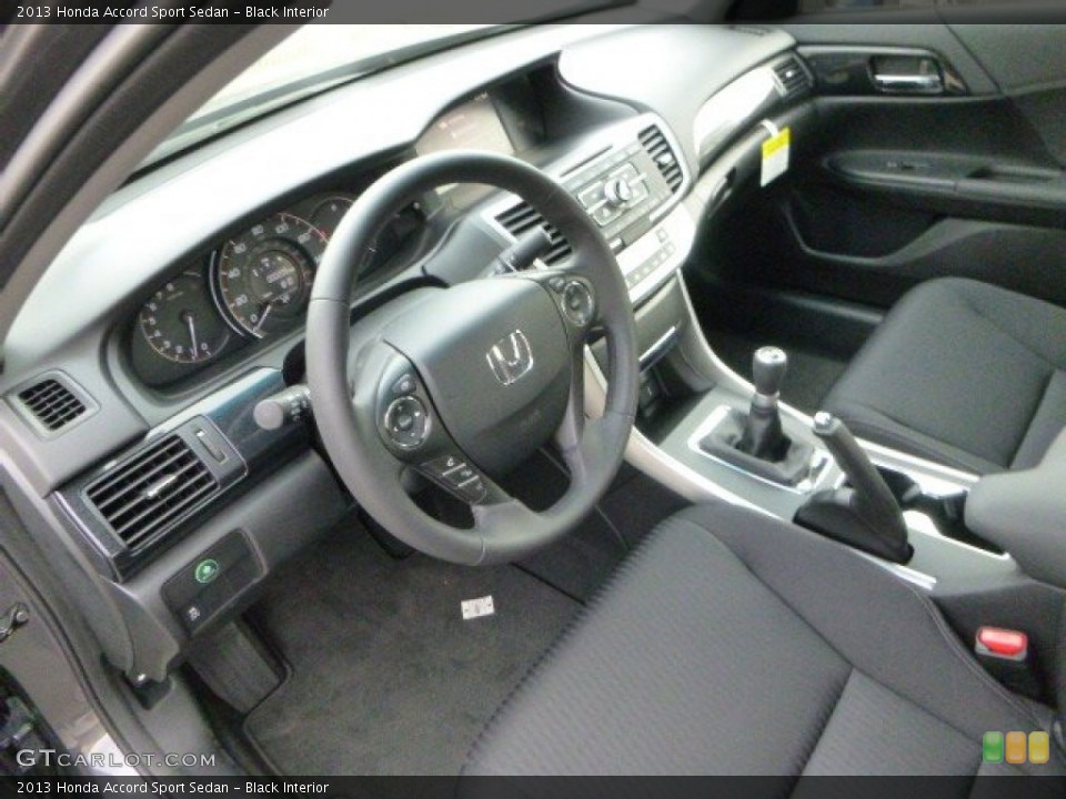 Black Interior Photo for the 2013 Honda Accord Sport Sedan #79852768