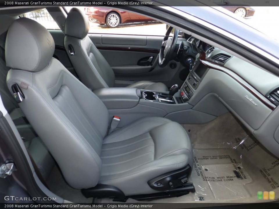 Grigio Medio (Grey) Interior Front Seat for the 2008 Maserati GranTurismo  #79853430