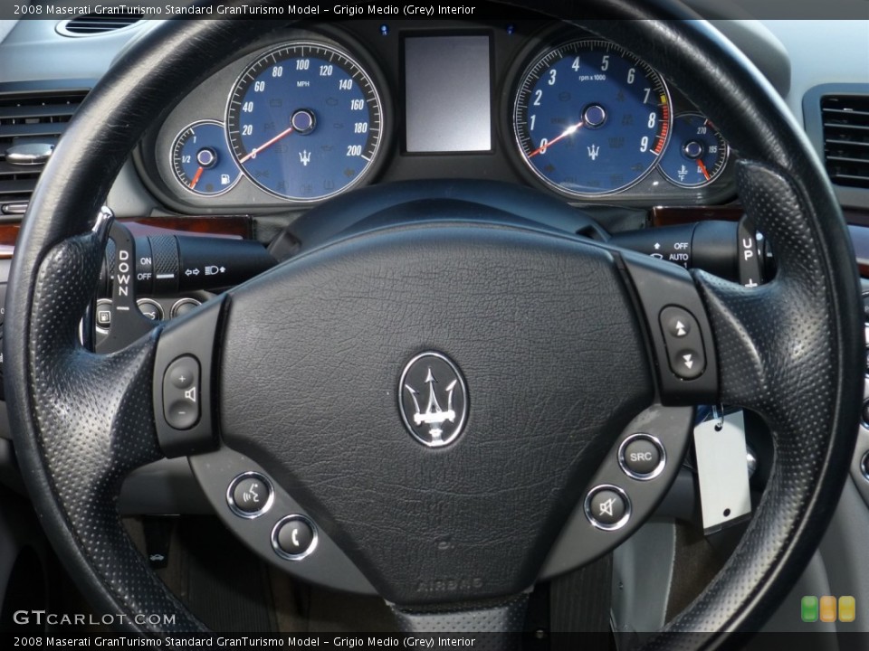 Grigio Medio (Grey) Interior Steering Wheel for the 2008 Maserati GranTurismo  #79853605