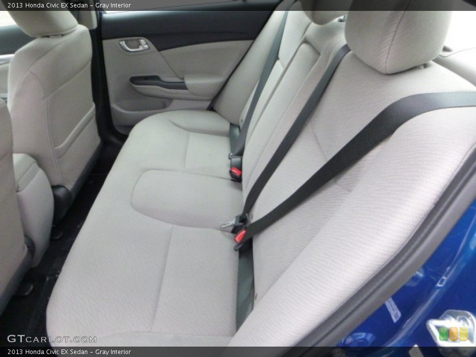 Gray Interior Rear Seat for the 2013 Honda Civic EX Sedan #79853983