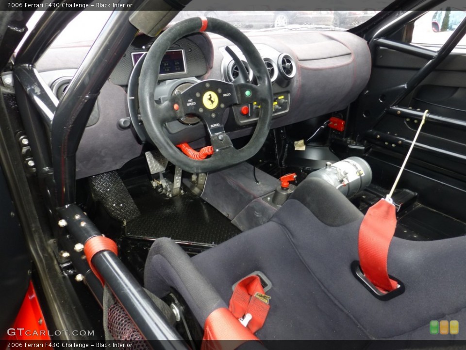 Black Interior Photo for the 2006 Ferrari F430 Challenge #79854706