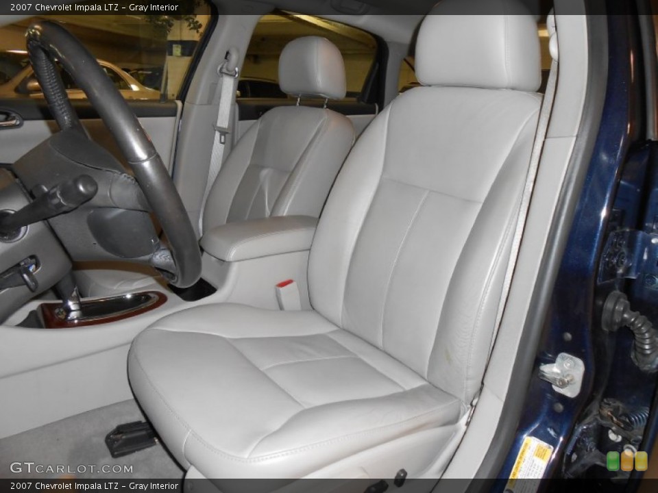 Gray Interior Front Seat for the 2007 Chevrolet Impala LTZ #79855538