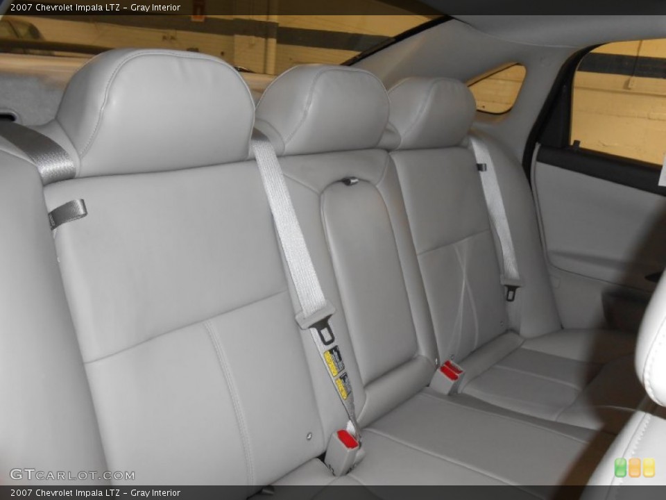Gray Interior Rear Seat for the 2007 Chevrolet Impala LTZ #79855603