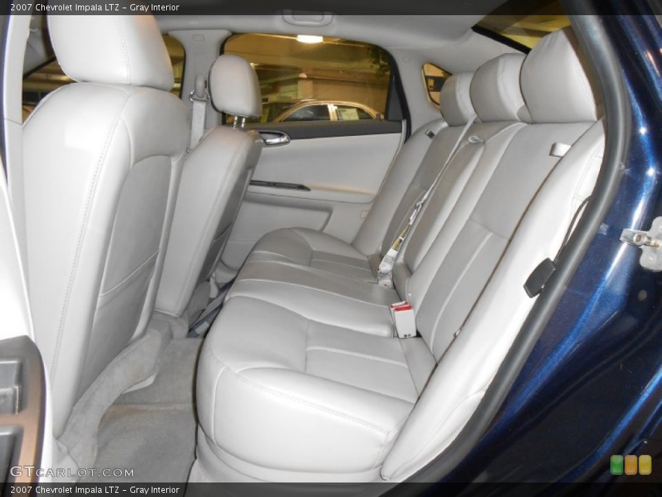 Gray Interior Rear Seat for the 2007 Chevrolet Impala LTZ #79855633