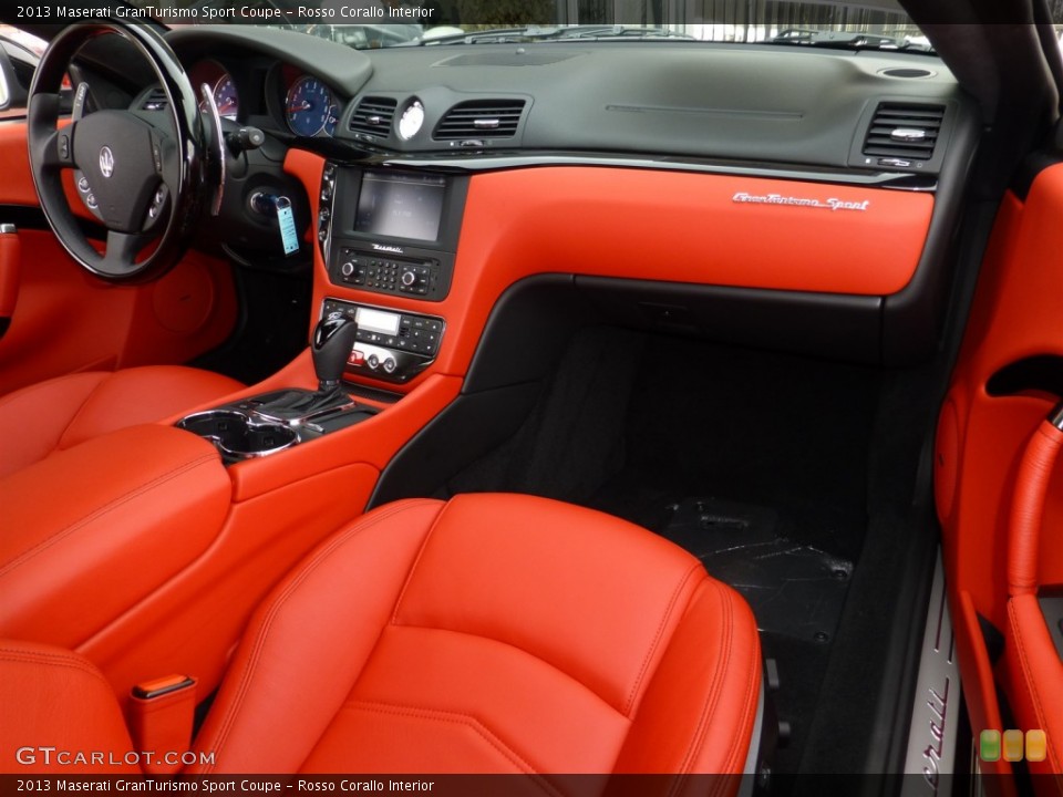 Rosso Corallo Interior Dashboard for the 2013 Maserati GranTurismo Sport Coupe #79856089