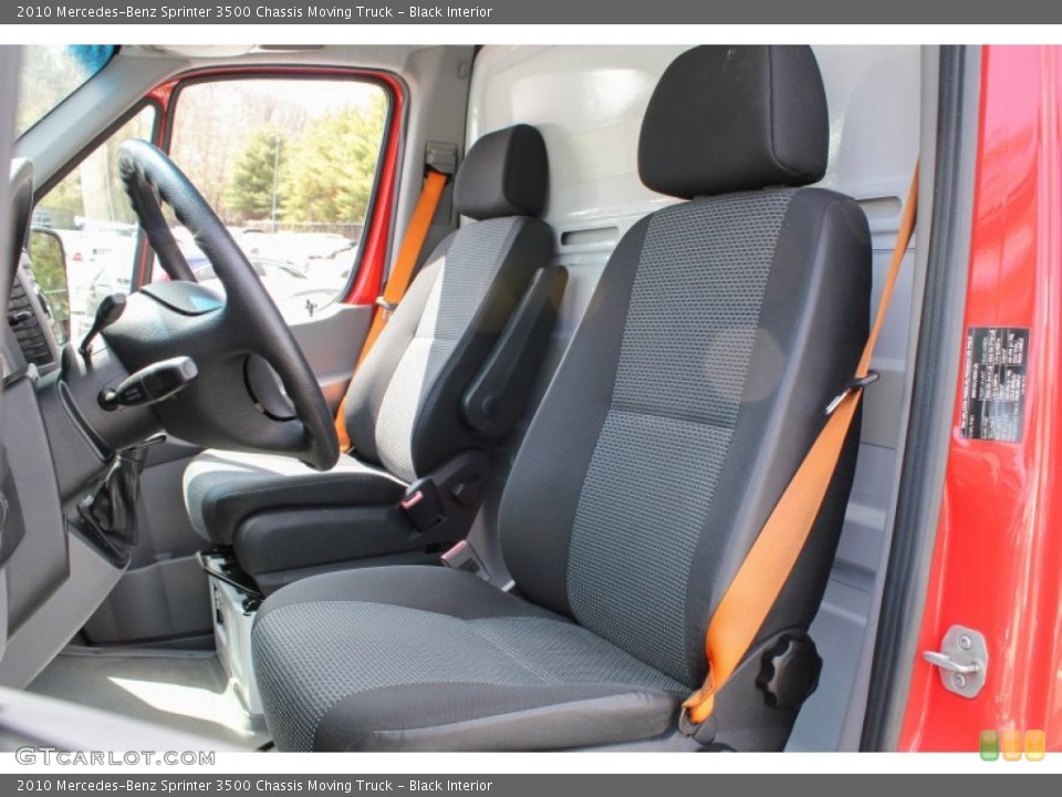 Black Interior Photo for the 2010 Mercedes-Benz Sprinter 3500 Chassis Moving Truck #79856397