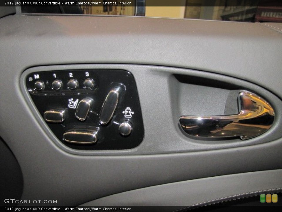 Warm Charcoal/Warm Charcoal Interior Controls for the 2012 Jaguar XK XKR Convertible #79856765