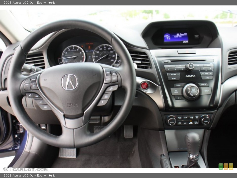 Ebony Interior Dashboard for the 2013 Acura ILX 2.0L #79856806
