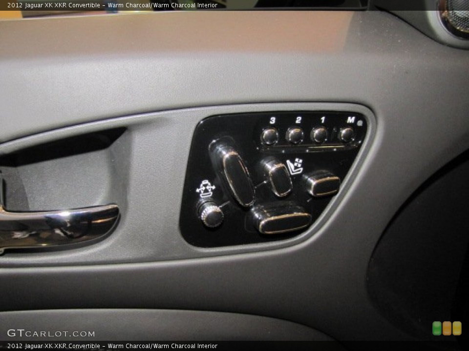 Warm Charcoal/Warm Charcoal Interior Controls for the 2012 Jaguar XK XKR Convertible #79856815