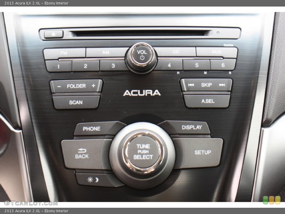 Ebony Interior Controls for the 2013 Acura ILX 2.0L #79856865