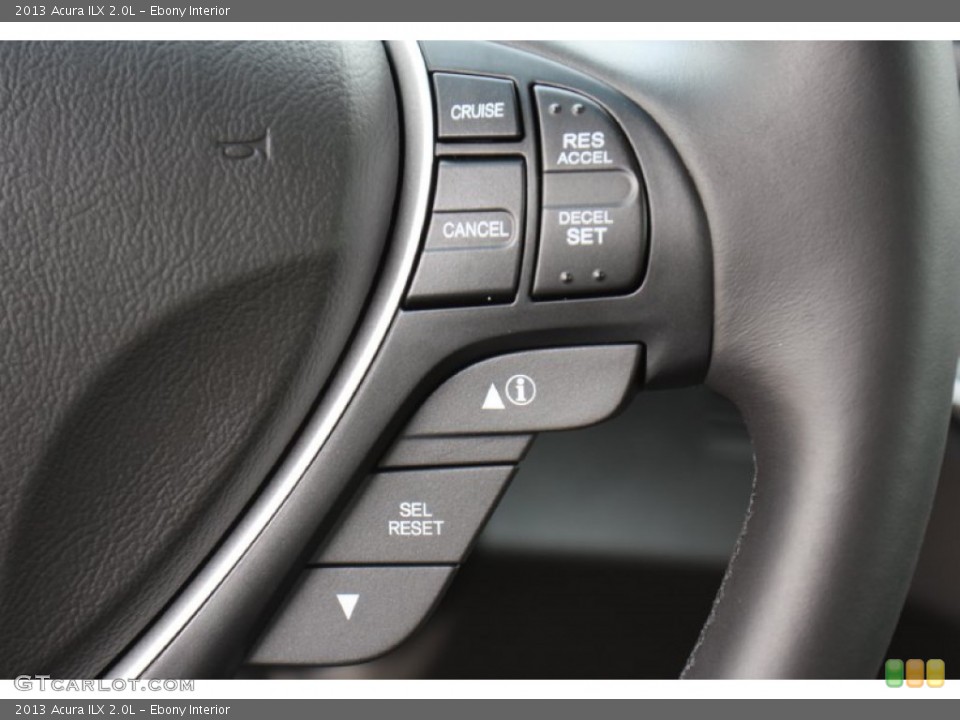 Ebony Interior Controls for the 2013 Acura ILX 2.0L #79856939