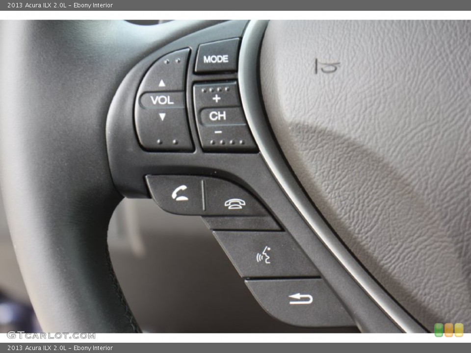 Ebony Interior Controls for the 2013 Acura ILX 2.0L #79856959