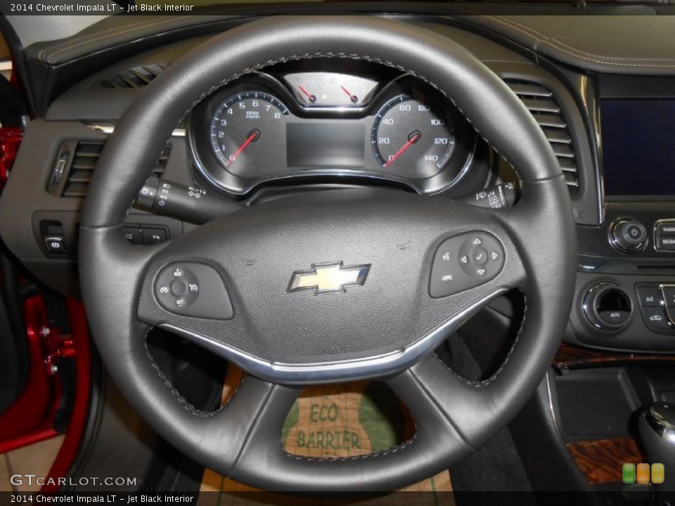 Jet Black Interior Steering Wheel for the 2014 Chevrolet Impala LT #79857037
