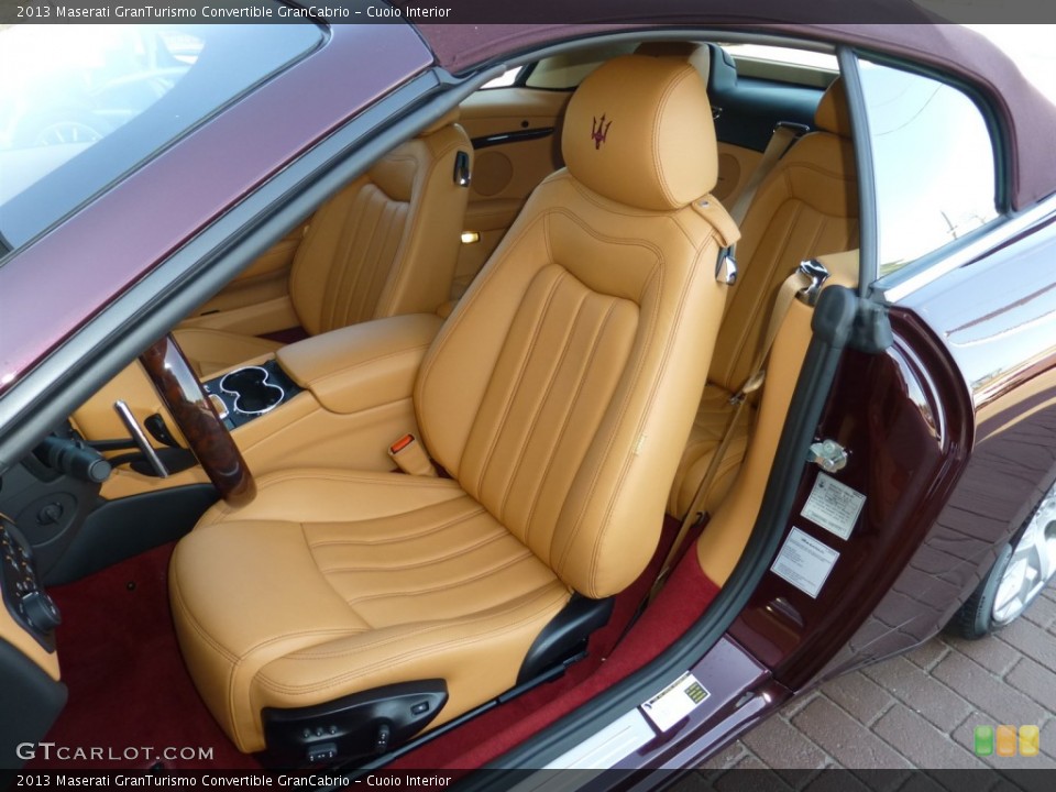 Cuoio Interior Front Seat for the 2013 Maserati GranTurismo Convertible GranCabrio #79857407