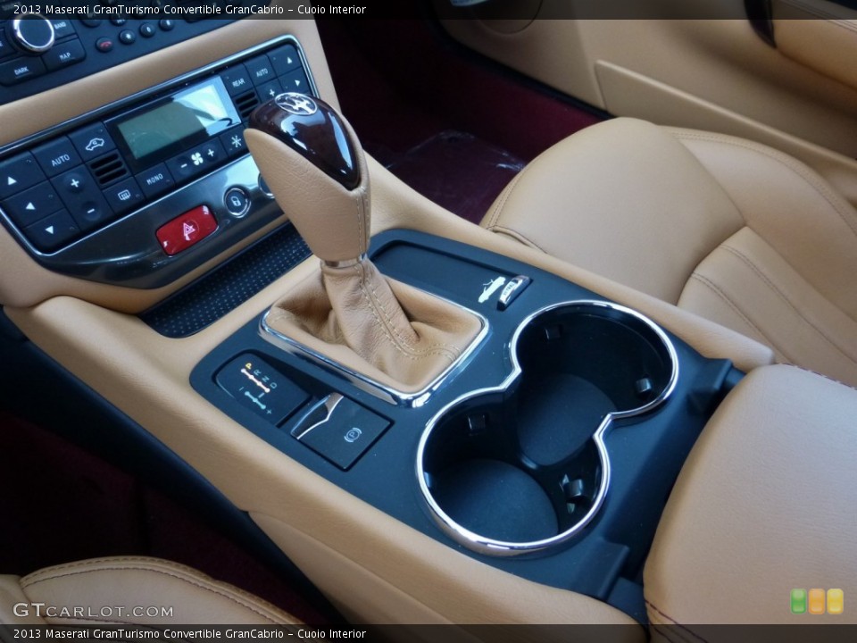 Cuoio Interior Transmission for the 2013 Maserati GranTurismo Convertible GranCabrio #79857817
