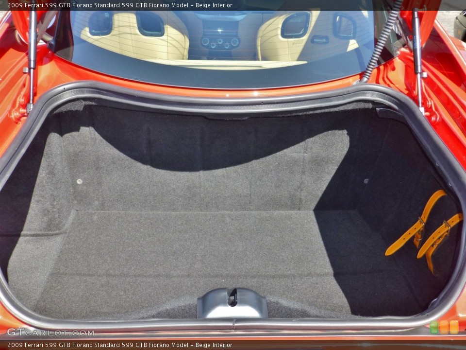 Beige Interior Trunk for the 2009 Ferrari 599 GTB Fiorano  #79858270