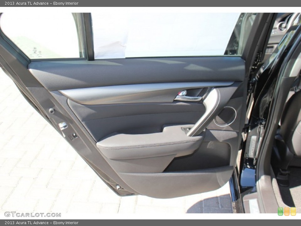 Ebony Interior Door Panel for the 2013 Acura TL Advance #79859548