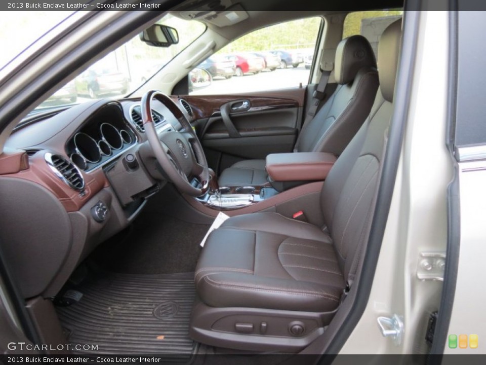 Cocoa Leather Interior Photo for the 2013 Buick Enclave Leather #79859725