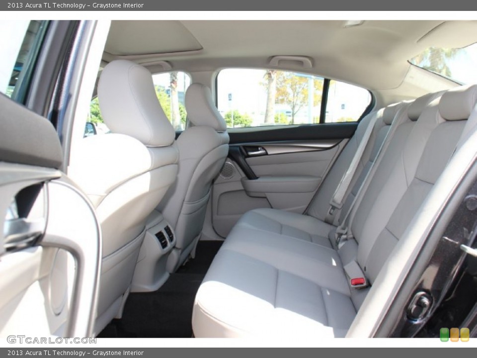 Graystone Interior Rear Seat for the 2013 Acura TL Technology #79860569