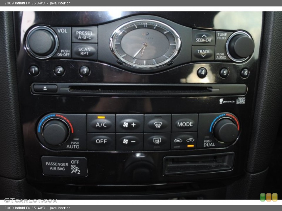 Java Interior Controls for the 2009 Infiniti FX 35 AWD #79860949