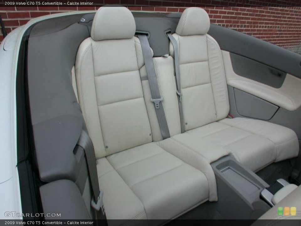 Calcite Interior Rear Seat for the 2009 Volvo C70 T5 Convertible #79861072