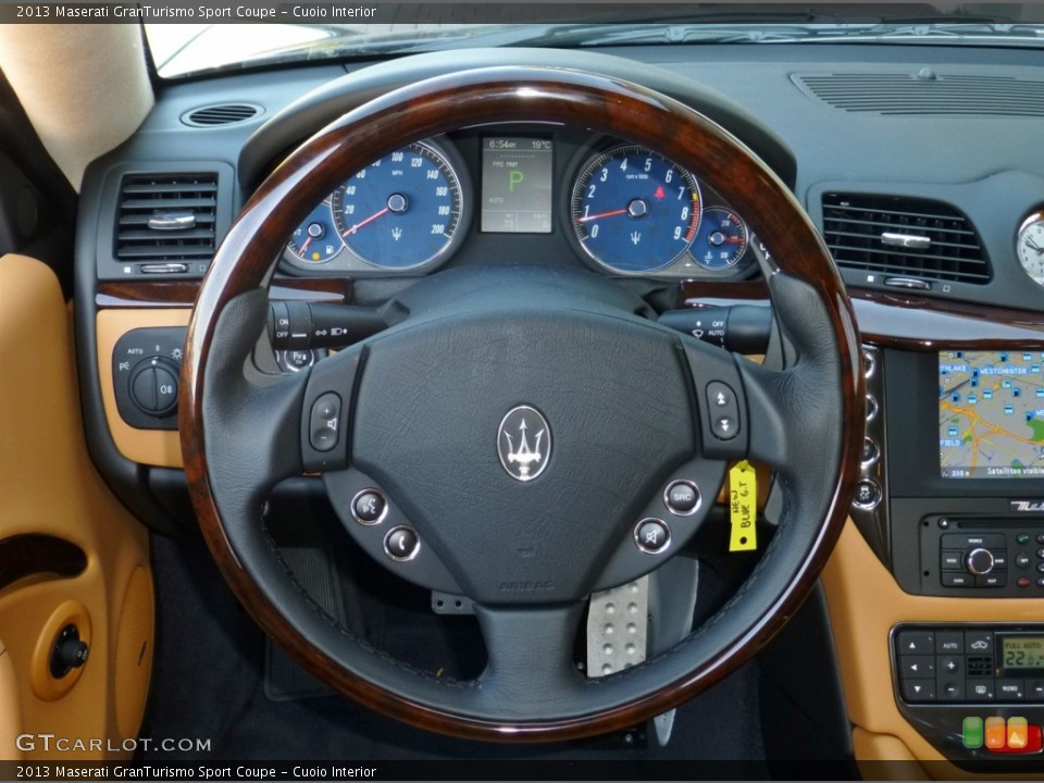 Cuoio Interior Steering Wheel for the 2013 Maserati GranTurismo Sport Coupe #79862064