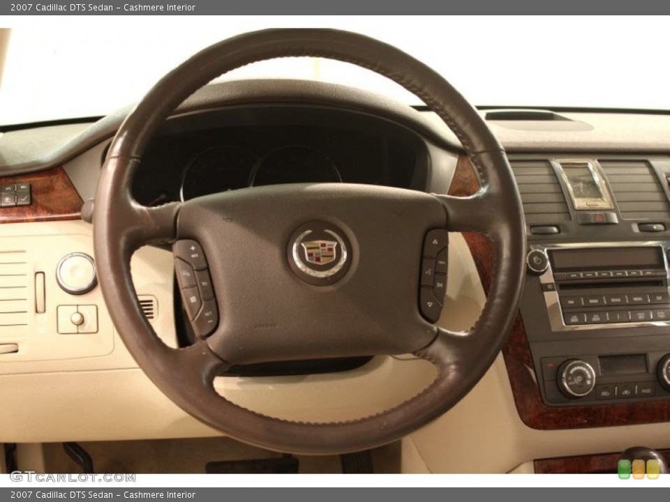 Cashmere Interior Steering Wheel for the 2007 Cadillac DTS Sedan #79863287
