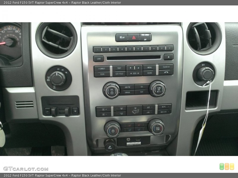 Raptor Black Leather/Cloth Interior Controls for the 2012 Ford F150 SVT Raptor SuperCrew 4x4 #79864375