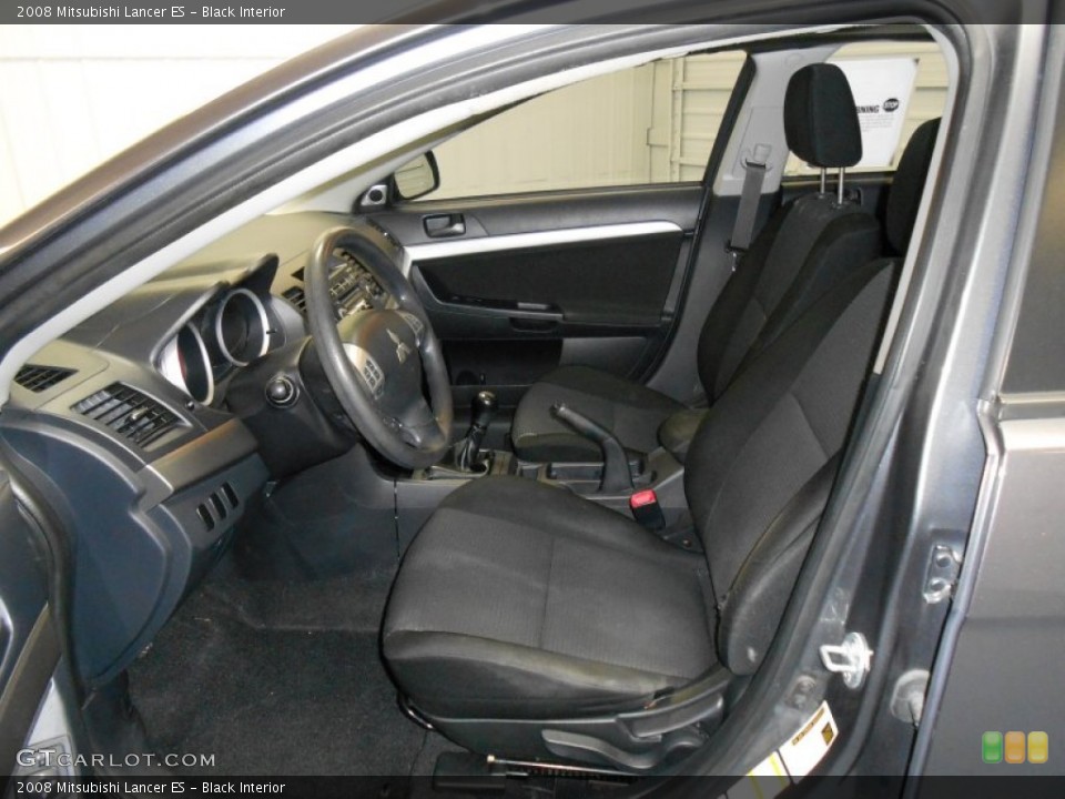 Black Interior Photo for the 2008 Mitsubishi Lancer ES #79866682