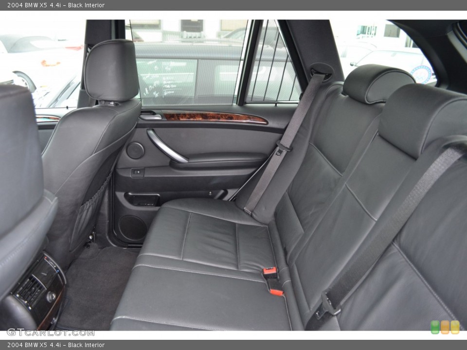 Black Interior Rear Seat for the 2004 BMW X5 4.4i #79867258