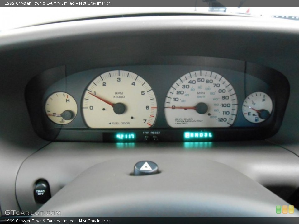 Mist Gray Interior Gauges for the 1999 Chrysler Town & Country Limited #79867342