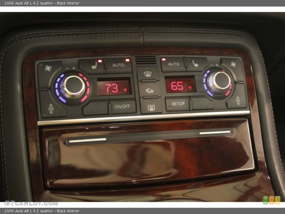 Black Interior Controls for the 2006 Audi A8 L 4.2 quattro #79867528