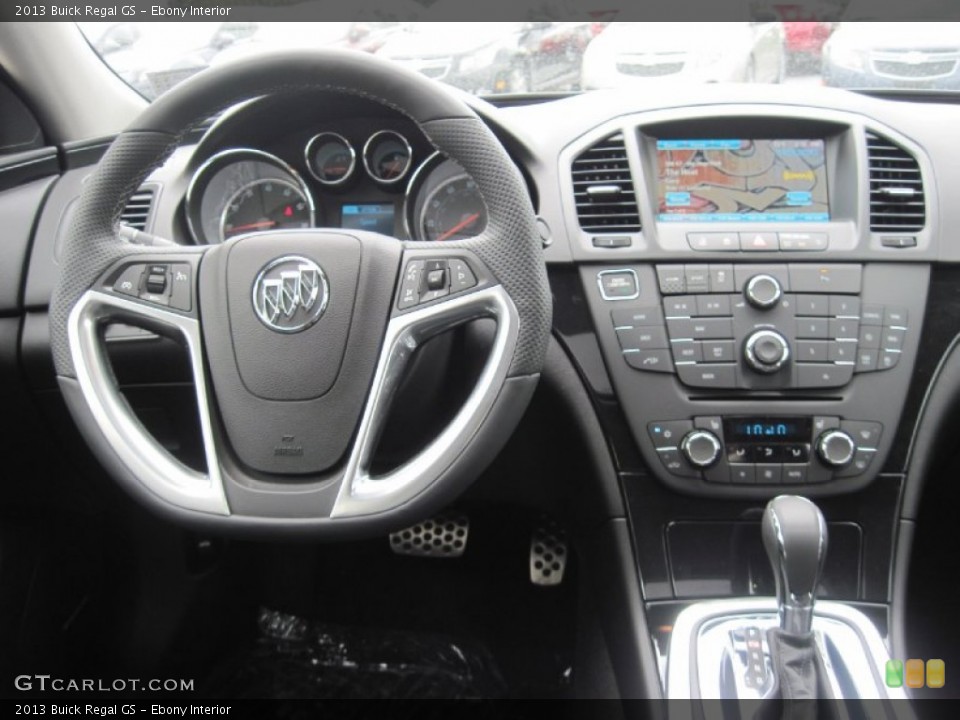 Ebony Interior Dashboard for the 2013 Buick Regal GS #79869436