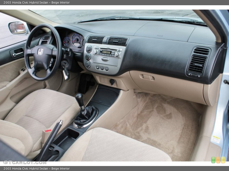 Beige Interior Photo for the 2003 Honda Civic Hybrid Sedan #79871581